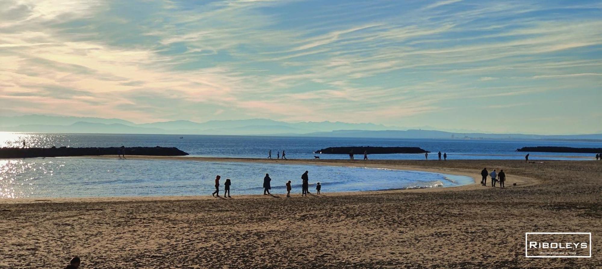 Vias-Plage - Superbe T1 A 100M De La Plage 外观 照片